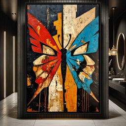 Radiant Metamorphosis Flight - NicheCanvas