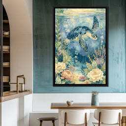 Silent Passage Through The Deep Sea - NicheCanvas