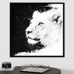 Lioness Vision - NicheCanvas