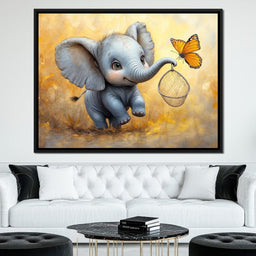 Innocence on a Golden Breeze - TooplesArt - NicheCanvas