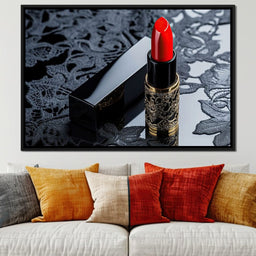 Elegance of Midnight Lipstick - NicheCanvas