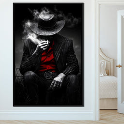 Mystery Of The Silent Cowboy - NicheCanvas