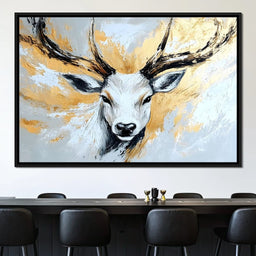 Majestic Stag Radiance - NicheCanvas