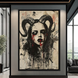 Dark Majesty Unveiled - NicheCanvas