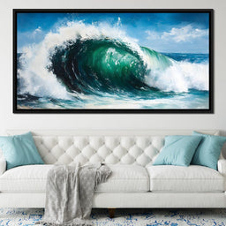 Oceanic Wave - NicheCanvas
