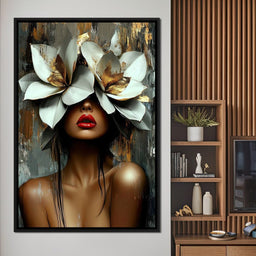 Golden Petals Revelation - Cole Williams - NicheCanvas