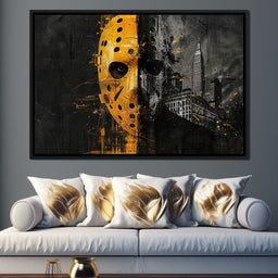 Masked Man - Raven Blackwood - NicheCanvas