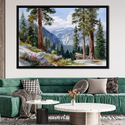 Sierra Falls Pine Vista Trail - NicheCanvas