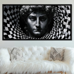 Fragmented Logic Of The Marble Mind - NicheCanvas