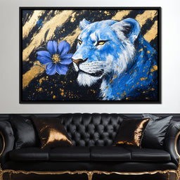 Wild Lioness - Alicia Smith - NicheCanvas