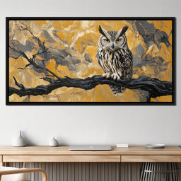Majestic Owl Essence of Autumn - NicheCanvas