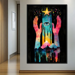 Celestial Visionary Voyage - NicheCanvas