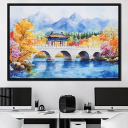 The Stone Bridge - NicheCanvas