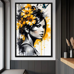 Female Portrait 262 - Johanjjf - NicheCanvas