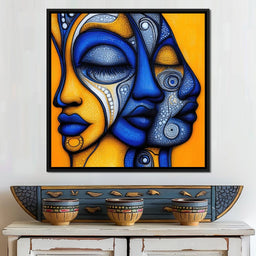 Whispers of the Mosaic Soul - TooplesArt - NicheCanvas
