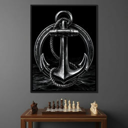 Weight of the Restless Anchor - NicheCanvas