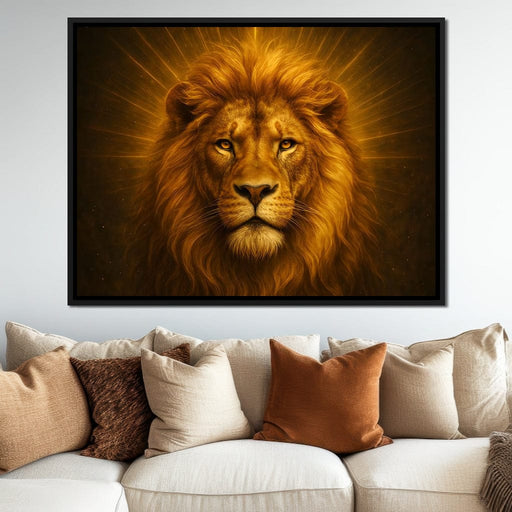 Majestic Radiance of the King Canvas Print