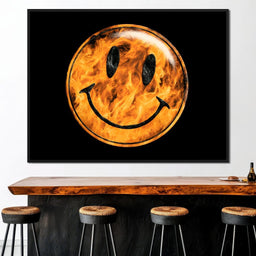 Burning Through The Joy - NicheCanvas
