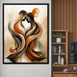 Colorful Modern Art 073 - Johanjjf - NicheCanvas