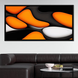 Tangerine Swirl - TooplesArt - NicheCanvas