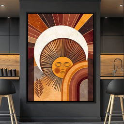 Solstice Sunburst Reverie - NicheCanvas