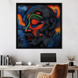 Contours of Thought - TooplesArt - NicheCanvas