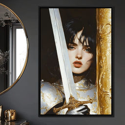 Guardian of Golden Honor - NicheCanvas