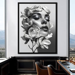 Female Portrait 343 - Johanjjf - NicheCanvas