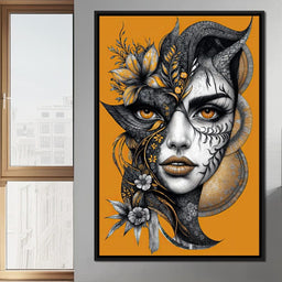 The Blooming Beast Within - TooplesArt - NicheCanvas