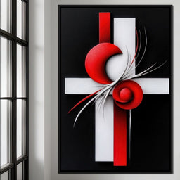 Scarlet Coil Crossing - TooplesArt - NicheCanvas