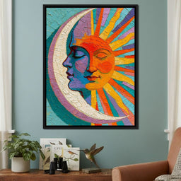 Celestial Union Of The Divided Day - NicheCanvas