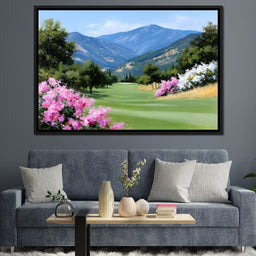 Mountain Meadow Blooms - NicheCanvas