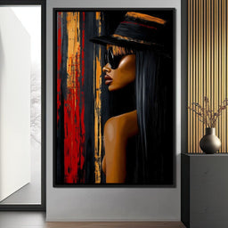 Elegance of Urban Shadows - NicheCanvas