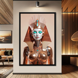 Cyber Cleopatra - TooplesArt - NicheCanvas