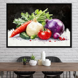 Fresh Veggies Harvest - NicheCanvas