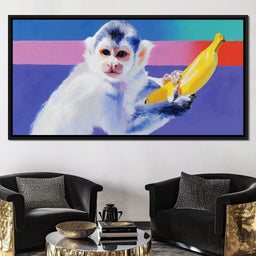 Playful Primate Delight - NicheCanvas