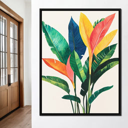 Tropical Foliage - NicheCanvas