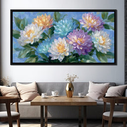 Petals of Tranquil Vibrance - NicheCanvas