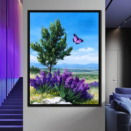 Butterfly Meadow Bliss - NicheCanvas