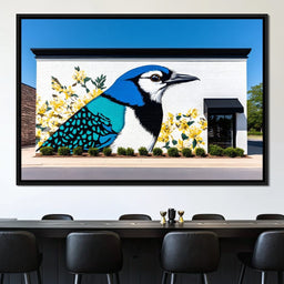 Street Art - Bluebird Dreams - NicheCanvas