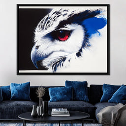 Majestic Owl Visionary Glimpse - NicheCanvas