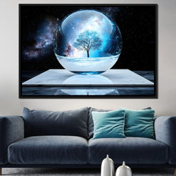 Celestial Reflection Sphere Tree - NicheCanvas
