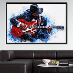 Harmony of Electric Strings - NicheCanvas