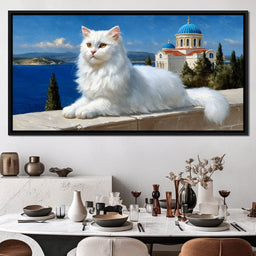 White Guardian of Aegean - NicheCanvas