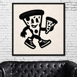 Cheerful Slice Adventure - NicheCanvas