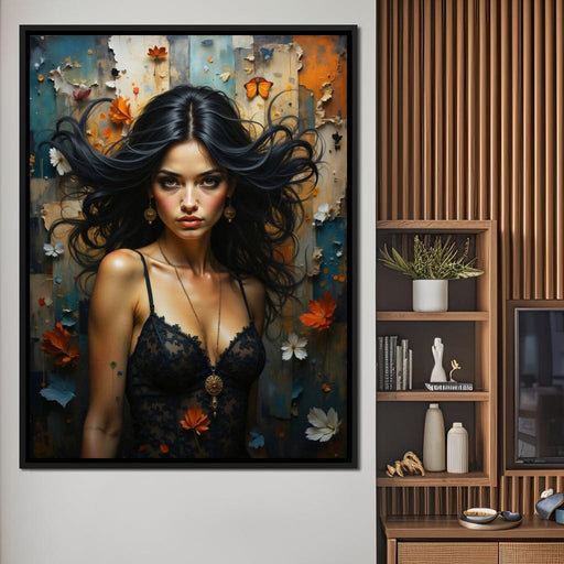 Female Portrait 330 - Johanjjf Canvas Print