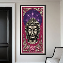 Celestial Lotus Buddha Calm - NicheCanvas