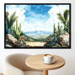 Desert Vista Dreams Alive - NicheCanvas