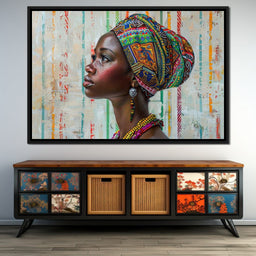 Vibrant Cultural Essence - Sakeem Gibbs - NicheCanvas