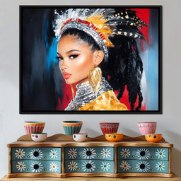 Majestic Feathered Elegance - NicheCanvas
